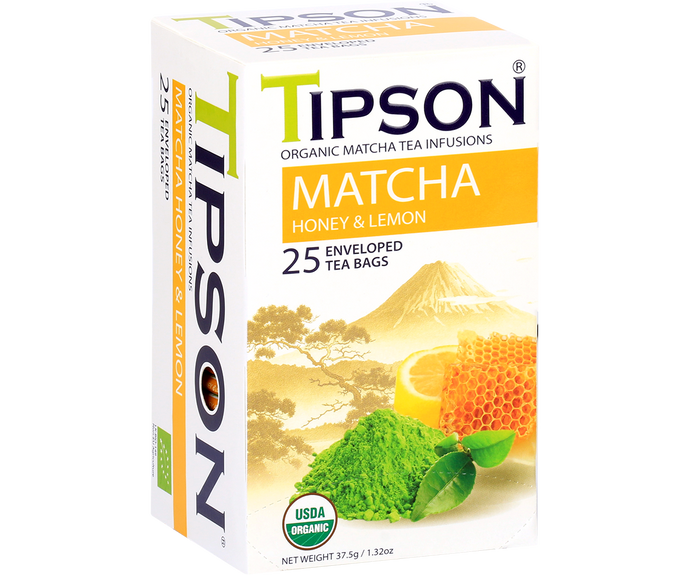 Matcha Orgánica  Miel & Limón 25 bolsas